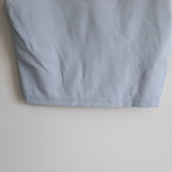 Aerie Womens Blue Sz M Low Key Longline Sleeveless Active Cropped Sports Bra - Picture 8 of 10